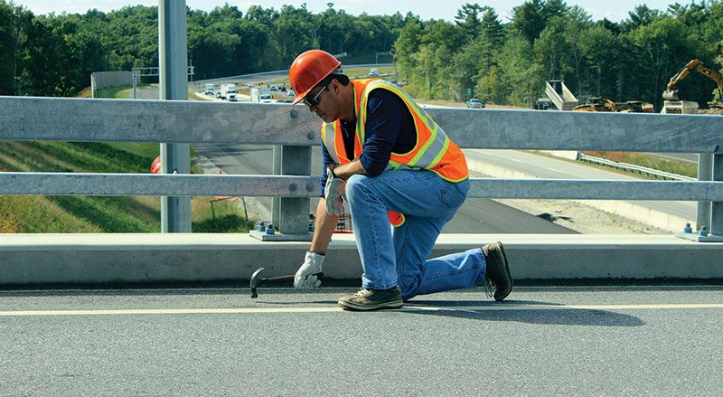 Bridge inspection field work